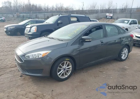 2016 Ford Focus Se из США, поврежденный, VIN 1FADP3F2XGL379918